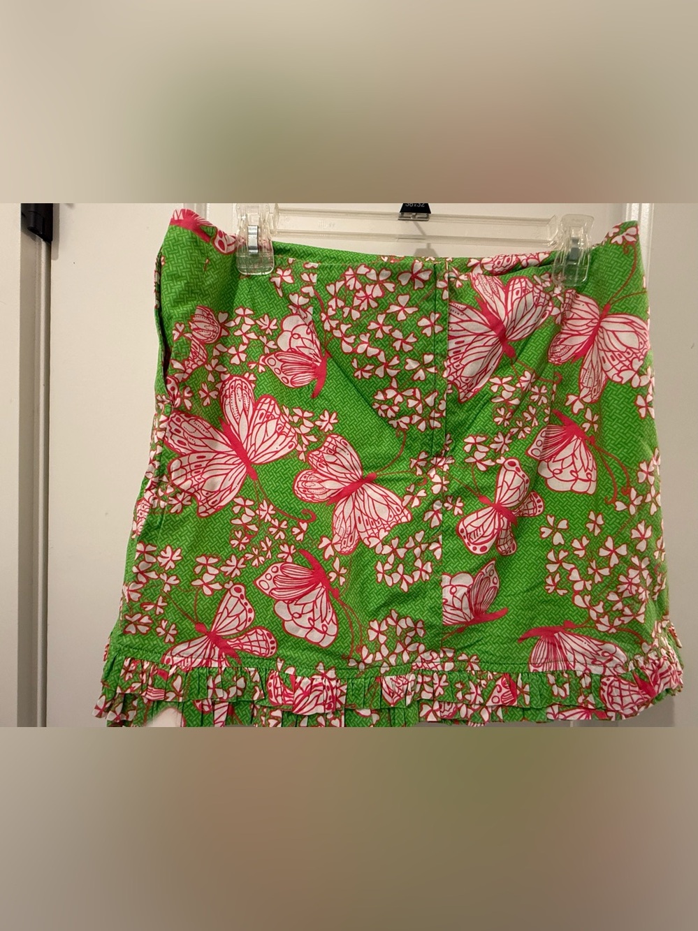 Lilly Pulitzer Green and Pink Floral Print Top - Picture 6 of 14